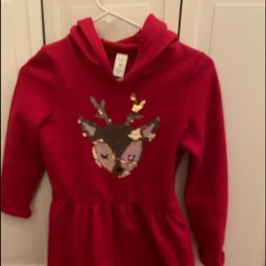 Adorable Christmas hoodie dress